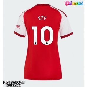 Arsenal Eberechi Eze #10 Dámské Domácí Dres 2026-27 Krátký Rukáv Arsenal Eberechi Eze #10 Dámské Domácí Dres 2026-27 Krátký Rukáv